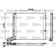 Радиатор кондиционера VALEO 816679 240665 SA6Q I S47ZJ