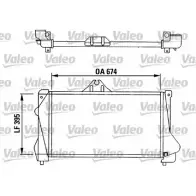 Интеркулер VALEO 816791 100 305946 VSWQPIG Chrysler Voyager