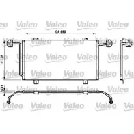 Радиатор кондиционера VALEO 817066 CA 1030 240867 0QWYD