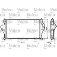 Интеркулер VALEO BKWLW I M1096 817578 Peugeot 406 1 (8B, E, C) 1995 – 2005