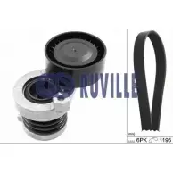 Поликлиновой ременный комплект RUVILLE SB08L U 293FZ 254381 5753480