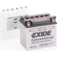 Аккумулятор 7 ач прямая 75 а 12 в 135x75x133 EXIDE 264808 12N74B 3661024033206 6M QT6