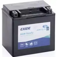 Аккумулятор 16 ач прямая 170 а 12 в agm 150x90x160 EXIDE FGY ID7Z AGM1216 264828 3661024033985