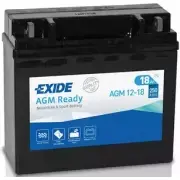 Аккумулятор 18 ач обратная 250 а 12 в 181x77x167 EXIDE 3661024034036 264830 PN9 3IRA AGM1218