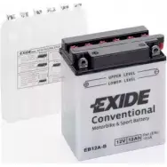 Аккумулятор 12 ач прямая 165 а 12 в 134x80x160 EXIDE Y B12A-B 264926 EB12AB I79Y5