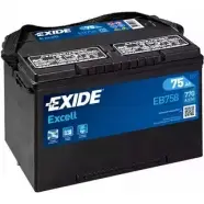 Аккумулятор EXIDE 878 60 EB758 575 26 Chevrolet Suburban 2 (GMT800) Внедорожник 5.3 AWD 284 л.с. 2000 – 2006