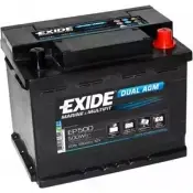 Аккумулятор 60 ач обратная 680 а 12 в 242x175x190 EXIDE 3661024036511 EP500 2Z WSC 265265