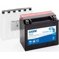 Аккумулятор 14 ач универсальная 270 а 12 в agm moto agm 175x87x155 EXIDE 265322 YTX20HL-BS 818 000 000 ETX20HLBS