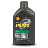 Трансмиссионное масло в мкпп, редуктор синтетическое 550027970 SHELL SAE 75W-90 API GL-5, API TM-1, 1 л SHELL 1439755625 550027970 KEY EWT