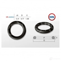 Резиновое кольцо 5.41 1.68 GS E91X J 1440792683 SR-02004 - Изображение 2