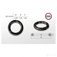 Резиновое кольцо 3.69 1.68 GS N2A31 LR 1440792685 SR-02006 - Изображение 2