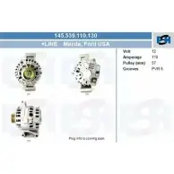 Генератор CV PSH I IM7A 281417 145.539.110.130 MZ1VEF