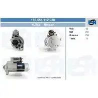 Стартер CV PSH 282277 160.558.112.080 4 LBK8B AHCUM