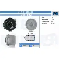 Генератор CV PSH 284150 WRD60K 215.401.150.040 B1L5M CO