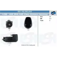 Стартер CV PSH 551.102.093.010 WH 6MIV 287961 XM6ZVF