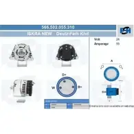 Генератор CV PSH 566.502.055.310 9 STBDF XL16I7O 288898