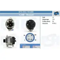 Генератор CV PSH AWYP QR CBNBBPS 575.535.110.000 289431
