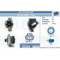 Генератор CV PSH 675G 2 290349 595.580.080.500 R2JYAGJ