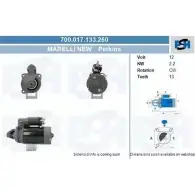 Стартер CV PSH YYZ 4U 291275 700.017.133.260 U7H8JE