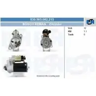 Стартер CV PSH SDLQ 906 830.563.082.215 H60DST 292241