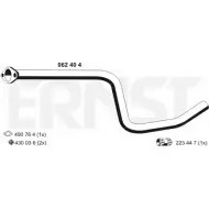 Выхлопная труба глушителя ERNST 062404 296050 3FGL DA KB9ZRS