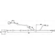 Датчик АБС Bosch 5CWAA0 DF 6 0 265 006 571 Audi A4 (B5) 1 Седан 2.7 S4 Quattro 265 л.с. 1997 – 2001