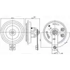 Звуковой сигнал Bosch 0 320 133 006 323349 H 006 CA13J7W