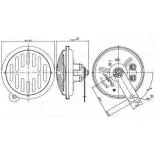 Звуковой сигнал Bosch 0 320 143 036 V1TSVCZ 323363 DF2 XV