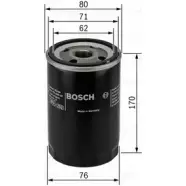 Масляный фильтр Bosch 329187 9YNX1 0 451 103 249 P 3249