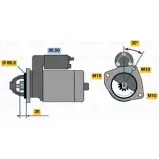 Стартер Bosch 84EKPVS 330857 0 986 010 220 10 22