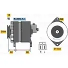 Генератор Bosch 35 37 ZPEO1W 332208 0 986 035 371