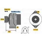 Генератор Bosch 0 986 045 911 332959 Z8SAKC 45 91