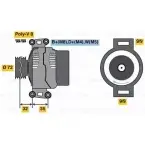 Генератор Bosch LD5PYSN 333266 0 986 080 310 8 031