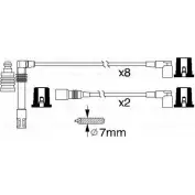 Высоковольтные провода зажигания Bosch 0 986 356 319 B 319 MAZ3XB Audi A6 (C4) 1 Универсал 4.2 S6 Quattro 290 л.с. 1994 – 1997