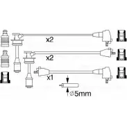 Высоковольтные провода зажигания Bosch SAQTH Toyota Carina (T190) 2 Седан 2.0 GTi (ST191) 158 л.с. 1992 – 1995 B 934 0 986 356 934