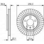 Тормозной диск Bosch Volkswagen Golf 4 (1J5) Универсал 2.3 V5 150 л.с. 1999 – 2006 IW31WO 0 986 479 871 BD4 10