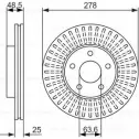 Тормозной диск Bosch 4W6PQ4G 340117 0 986 479 957 BD 1051