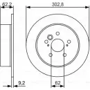 Тормозной диск Bosch 340136 0 986 479 978 XNMN1 B D1189