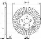 Тормозной диск Bosch 340143 H2B07 BD1 278 0 986 479 986