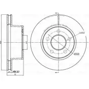 Тормозной диск Bosch DFD51 15 Jeep Wrangler (TJ) 2 Внедорожник 4.0 Sport 4x4 193 л.с. 1997 – 2007 VJ6KM1 0 986 BB4 340