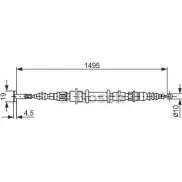 Трос ручника Bosch C3WW7 BC27 5 353555 1 987 477 376