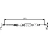 Трос ручника Bosch Peugeot 306 1 (7D, N3, N5) Кабриолет 1.8 101 л.с. 1994 – 2002 1 987 477 437 B C323 QZLTJS