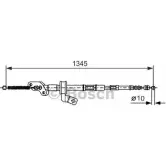 Трос ручника Bosch 40VHH B C409 1 987 477 547 Toyota RAV4 (XA10) 1 1994 – 2000