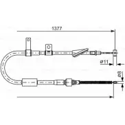 Трос ручника Bosch BC 467 1 987 477 605 Suzuki Swift (HT, SF) 1 1991 – 2004 IKJ0M