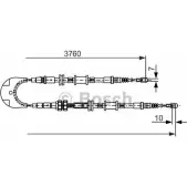 Трос ручника Bosch 1 987 477 735 353845 R7R6C BC5 92