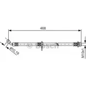 Тормозной шланг Bosch Honda Civic 6 (EJ, EM1) Купе 1.6 i Vtec 160 л.с. 1999 – 2000 BH11 38 C0Z9V8L 1 987 481 246