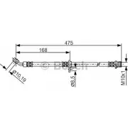 Тормозной шланг Bosch CE8IND BH121 9 354433 1 987 481 327