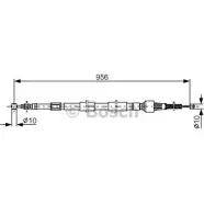 Трос ручника Bosch BC105 6 CE56VC Toyota Previa (XR10, XR20) 1 1990 – 2000 1 987 482 162