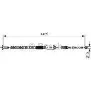 Трос ручника Bosch YHU9F2G 1 987 482 180 Fiat Marea (185) 1 Универсал 1.8 ELx 132 л.с. 1999 – 2007 BC1 074