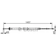 Трос ручника Bosch 355302 1 987 482 236 BC112 0 NNGJDT